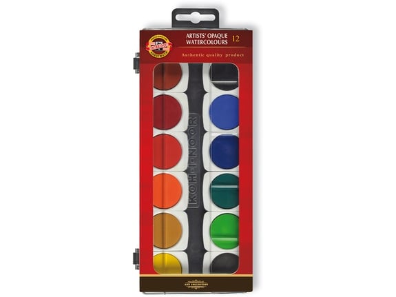 Koh-i-noor Vodene boje Opaque art 175504 1/12-30