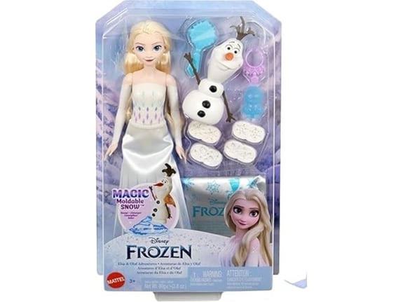 Mattel Frozen Elsa i Olaf snežni set