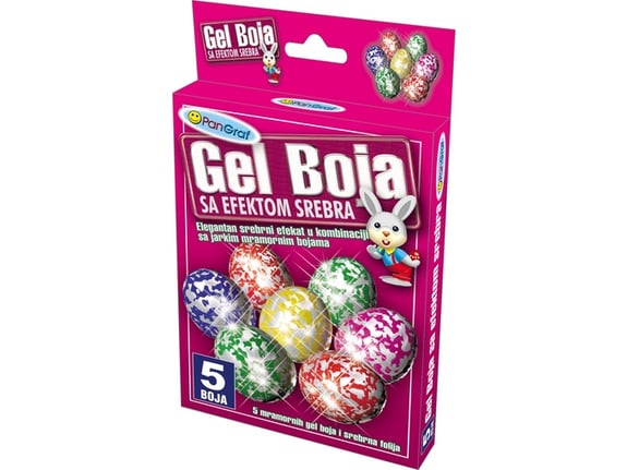 PanGraf Gel boja sa efektom srebra 1/5