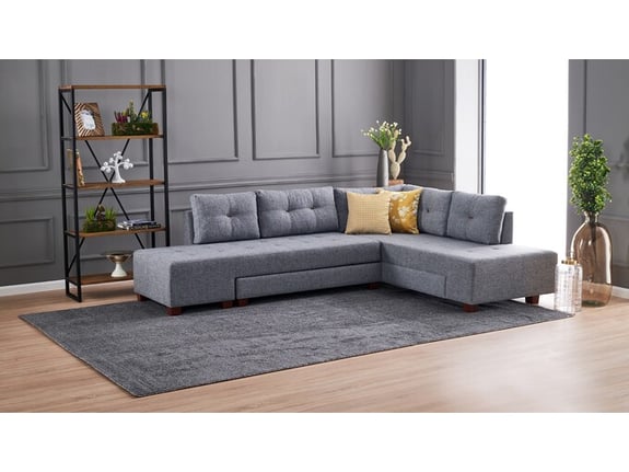 Atelier Del Sofa Ugaona garnitura Manama desno - OŠTEĆEN PROIZVOD