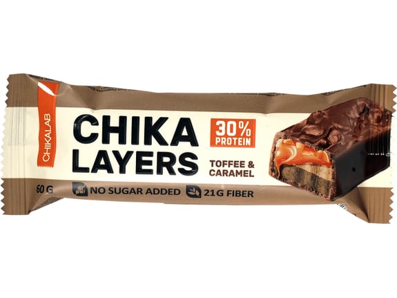 Chikalab Proteinski bar Chika layers Slana karamela kikiriki 60g
