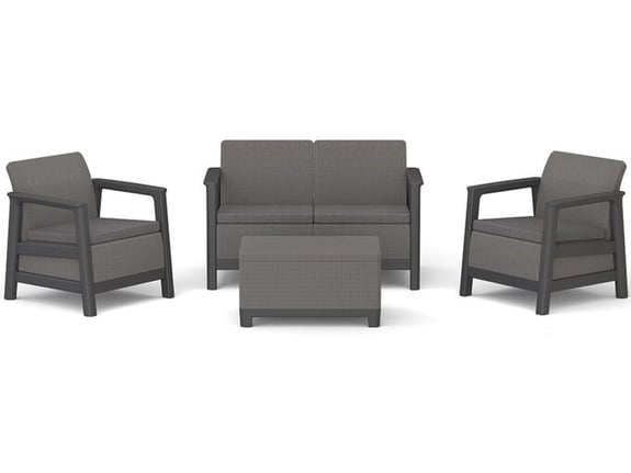 Keter Baštenska garnitura Scandi Linea II sa box stolom CU 270924