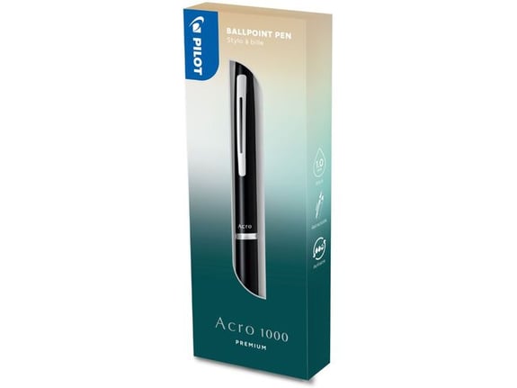 Pilot Hemijska olovka Acro 1000 1.0 u poklon kutiji