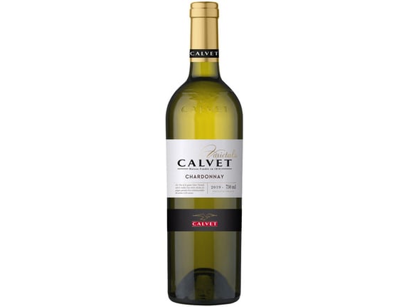 Calvet Polusuvo vino Chardonnay 0,75