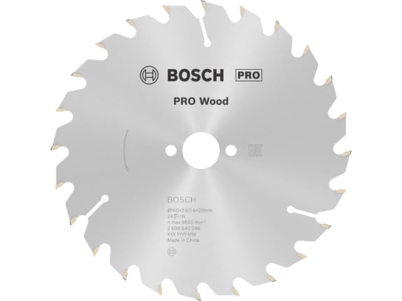 Bosch List kružne testere PRO Wood 160x2.6x20 mm