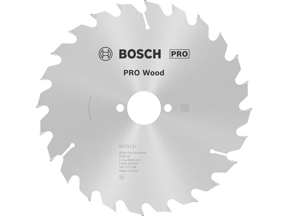 Bosch List kružne testere za drvo 190×2,6×30 mm PRO Wood