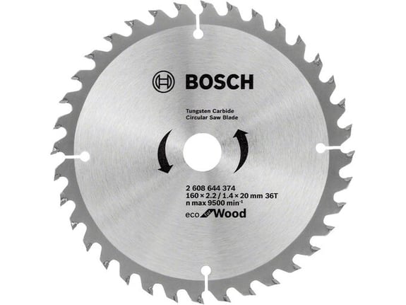 Bosch List kružne testere EC WO H 160x20-36