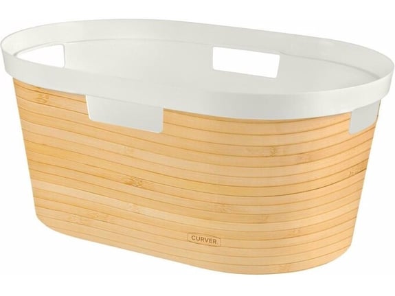 Curver Korpa za veš 40l Infinity bamboo