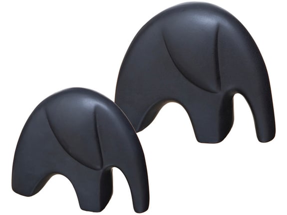 Atmosphera Dekorativna figura slon x2 12 i 15,5cm