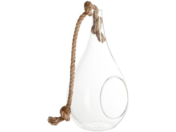 Atmosphera Okrugla vaza + konopac 25cm