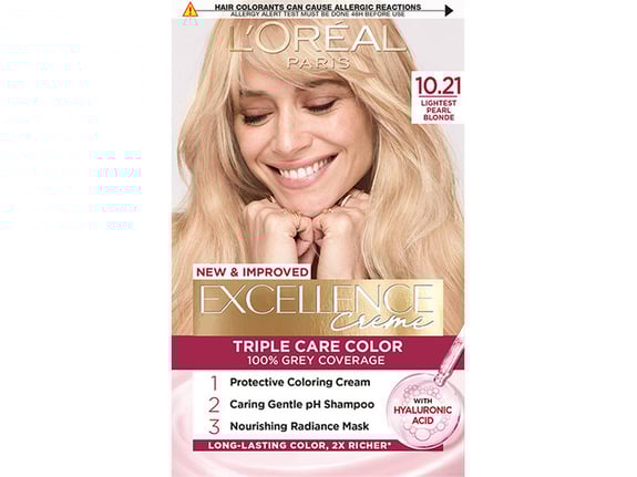 LOreal Paris Boja za kosu Excellence 10.21
