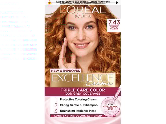 LOreal Paris Boja za kosu Excellence 7.43