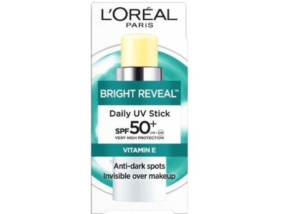 L'Oréal Paris Stik za lice protiv tamnih fleka SPF50+ Bright reveal UV