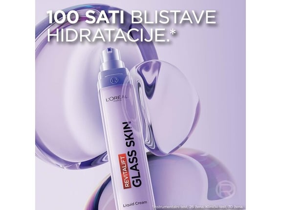 L'Oreal Paris Tečna krema Revitalift Filler Glass Skin 50ml