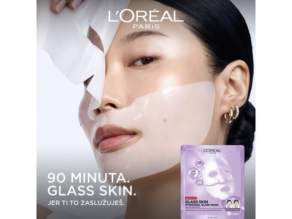 L'Oreal Paris Hidrogel maska za blistavu kožu Revitalift Glass Skin