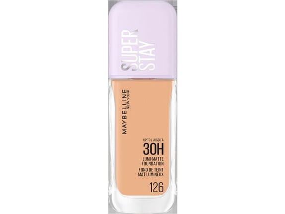 Maybelline New York Tečni puder Super stay lumi matte 126