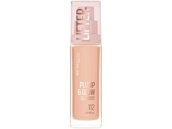 Maybelline New York Tečni puder Lifter Plump&Glow 112