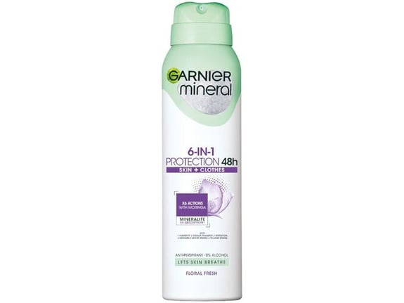 Garnier Sprej Mineral Deo Protection 6 Floral Fresh 150ml