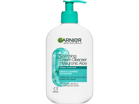 Garnier Umirujući gel za čišćenje kremaste teksture Hyaluronic aloe 250ml 