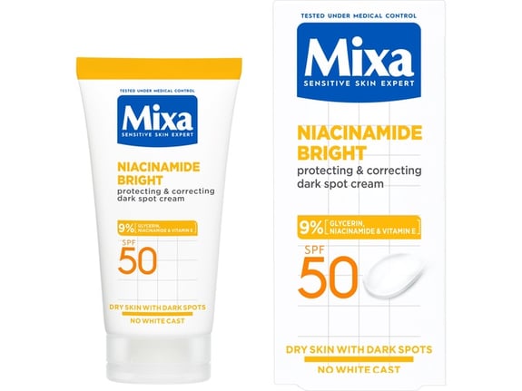 Mixa Višenamenska krema protiv tamnih fleka Niacinamid 50ml