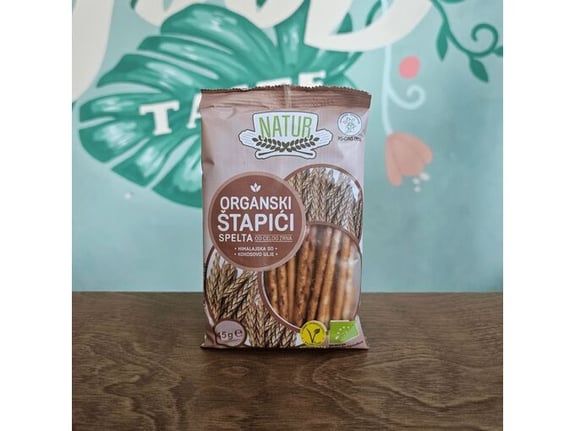 Natur Organski štapići spelta 45g