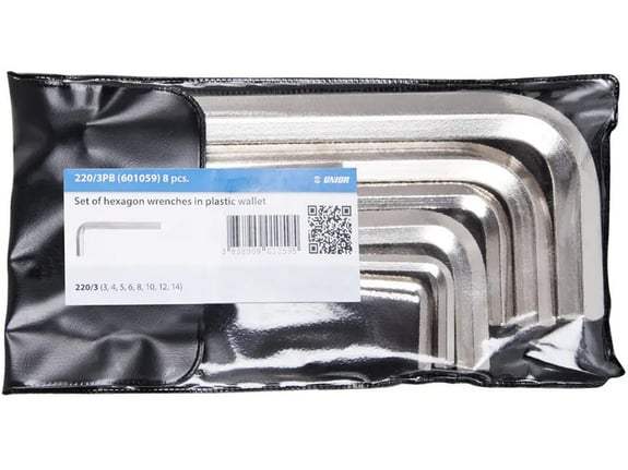 Unior Ključevi imbus u plastičnoj futroli 601057