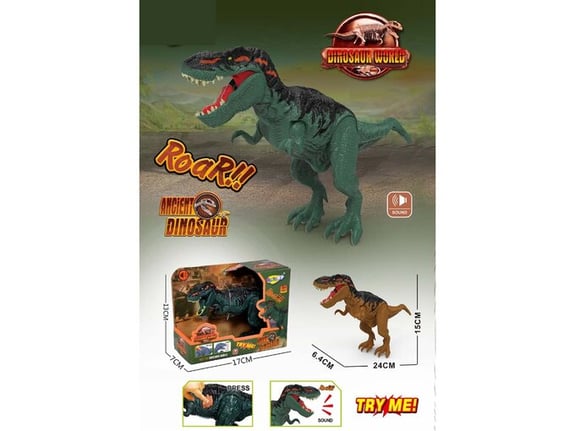 Dino svet Dinosaurus 24x6.4x15cm na baterije