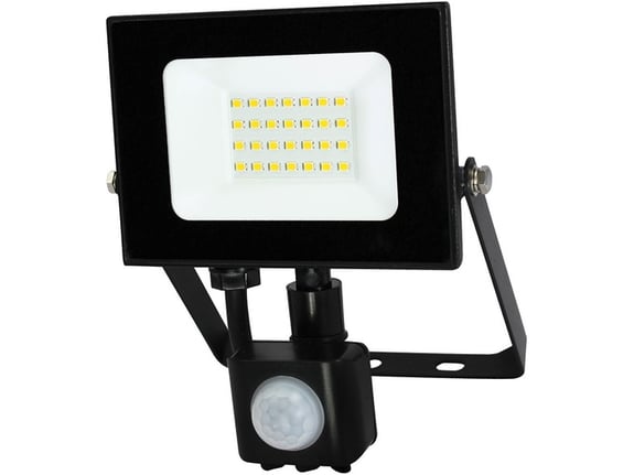Commel LED Reflektor 20W 6500K, 1600lm 30kh detektor pokreta