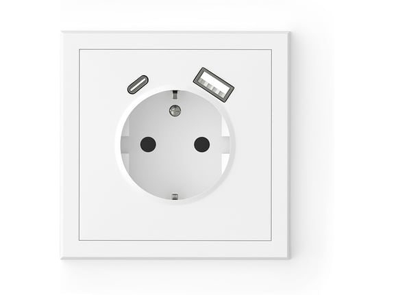Commel Šuko utičnica sa USB A+C portom