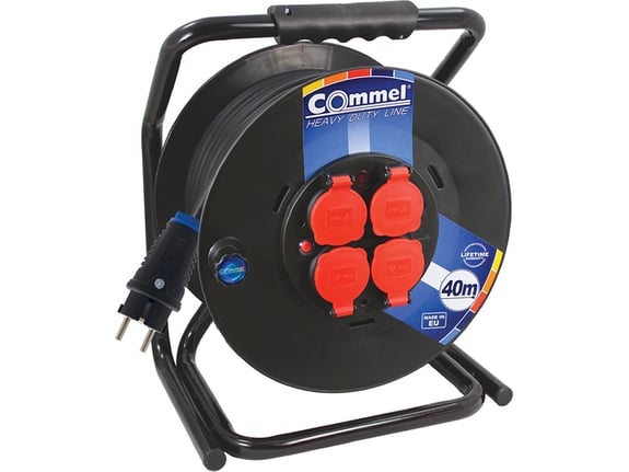 Commel Kabl sa motalicom PVC bubanj 300mm monofazna 40m H07RN-F 3G2,5