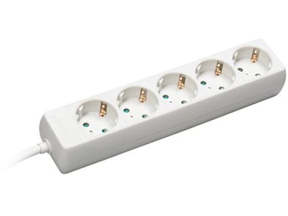 Commel Produžni kabl 5 utičnica 16A 250V 3500W 5m H05VV-F 3G1,5