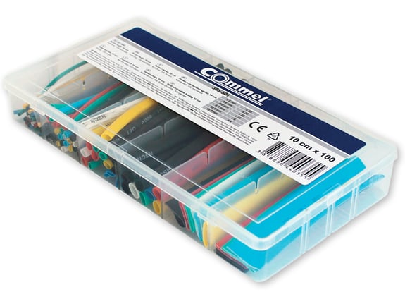 Commel Termo bužir u boji, 10cm 1,5mm-13mm 100kom