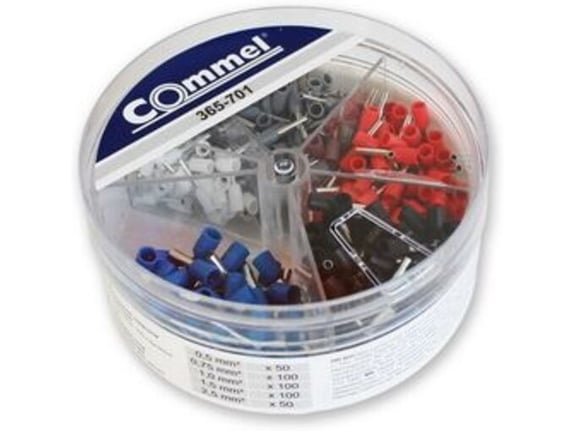 Commel Izolirane završne hilzne u boji, 0,5mm-2,5mm, 400k