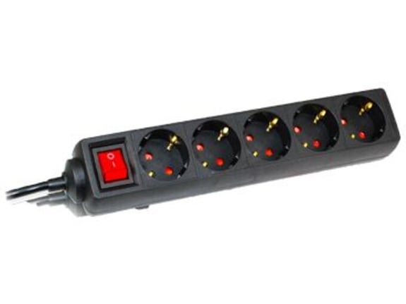 Commel Produžni kabl 5 utičnica sklop 16A 3500W 3m H05VV-F 3G1,5