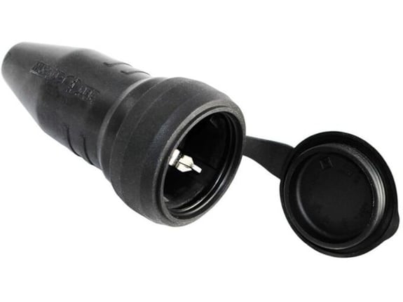 Commel Natikač sa kontaktom uzemljenjem 16A 250V, gumeni