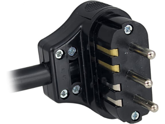 Commel Priključni kabl trofazni 16A 400V 10000W 3m H05VV-F 5G2,5