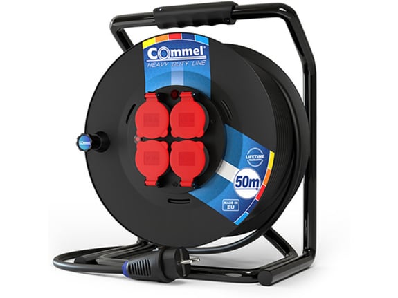 Commel Kabl sa motalicom PVC bubanj 300mm monofazna 50m H05VV-F 3G2,5