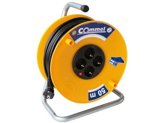 Commel Kabl sa motalicom PVC bubanj 280mm monofazna 50m H05VV-F 3G1,5