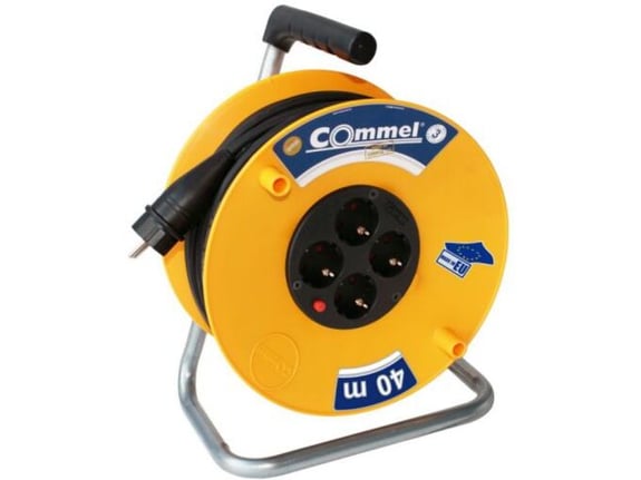 Commel Kabl sa motalicom PVC bubanj 280mm monofazna 50m H05RR-F 3G1,5