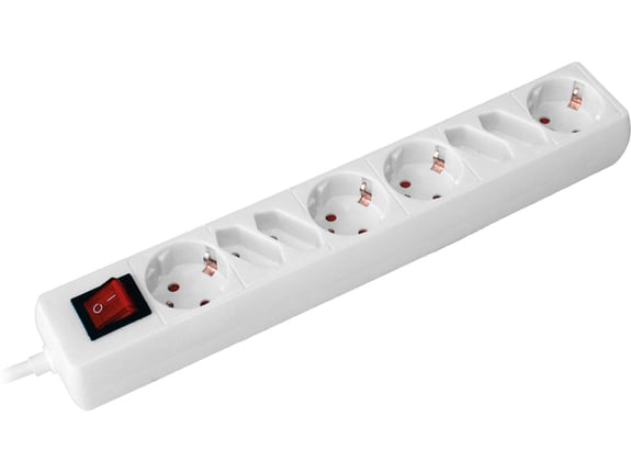 Commel Produžni kabl 8 utičnica 4x2,5A + 4x16A sklopka 1,4m H05VV-F 3G1