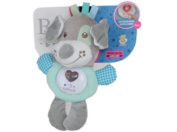 BBO Plišana muzička igračka za laku noć
