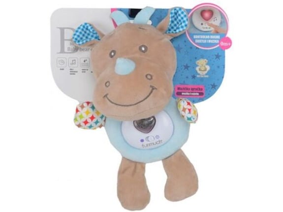BBO Plišana muzička igračka za laku noć