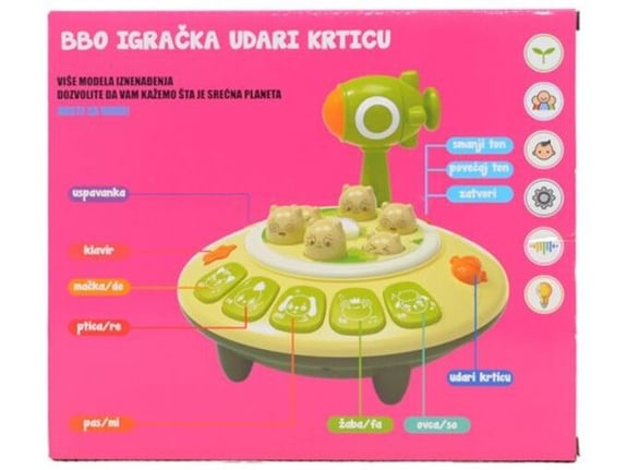 BBO Igračka Udari krticu