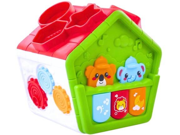 BBO Toys dečija igračka Kućica sa aktivnostima 12m+ 0-1800