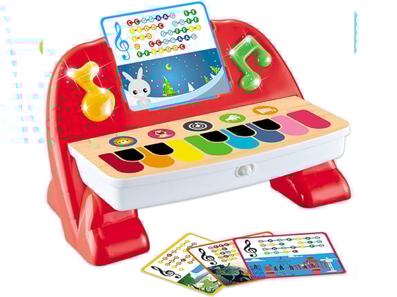 BBO Toys dečija igračka Klavir sa notama i zvukom 12-36m 898-6097