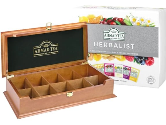Ahmad Set kutija za čajeve i čaj Classical
