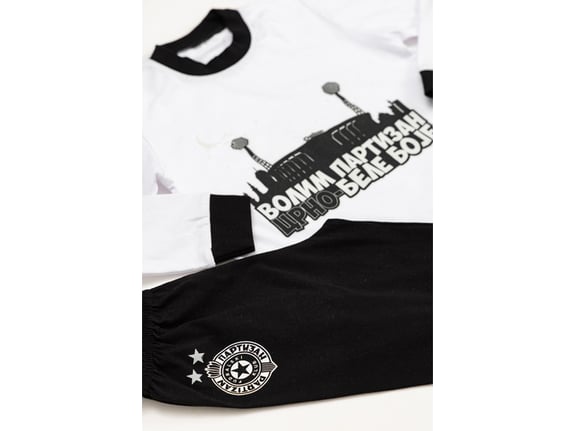 Partizan Pidžama sa svetlećim elementima