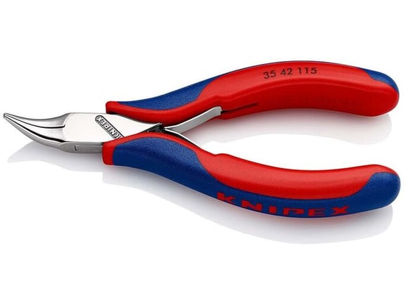 Knipex Klešta za hvatanje za elektroniku pod 45° 115mm 35 42 115