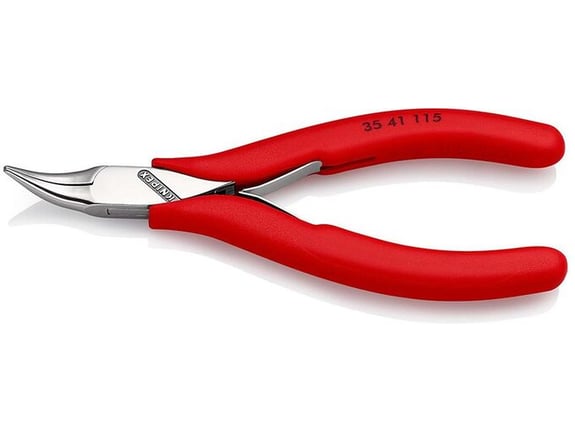 Knipex Klešta za hvatanje za elektroniku pod 45° 115mm 35 41 115