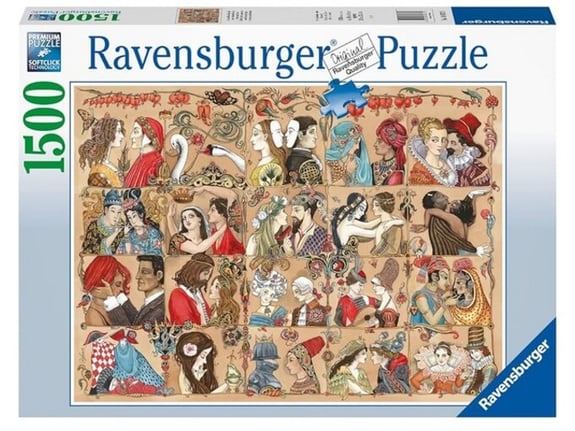 Ravensburger puzzle (slagalice) - Ljubav kroz godine